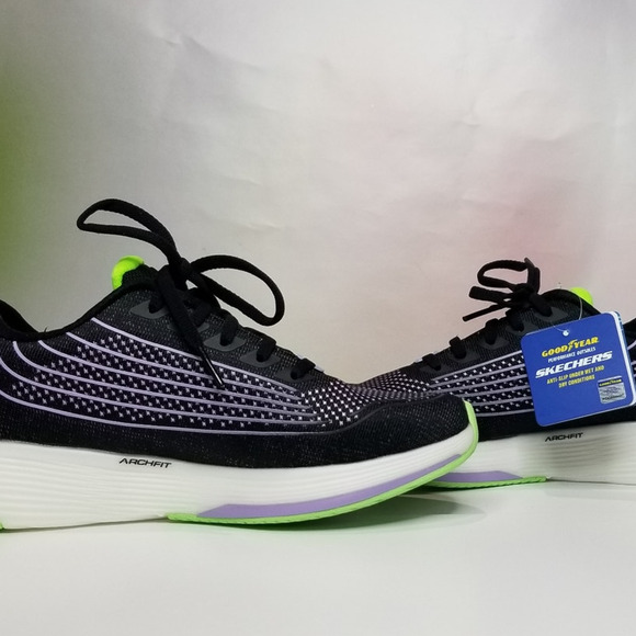 Skechers Women's GO WALK Speed Walker Stardust Shoes Size 9.5 NWT - Picture 2 of 8